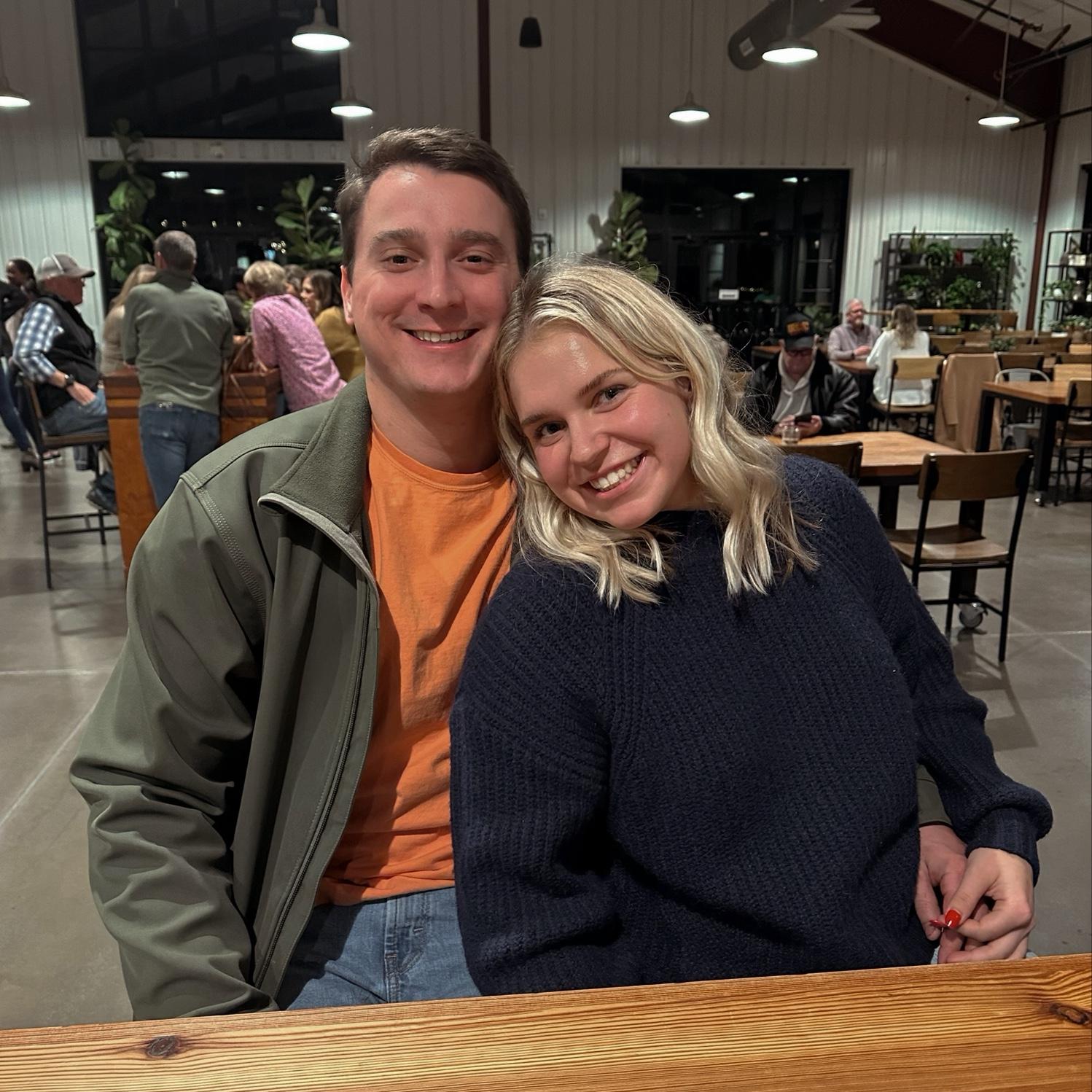 2022 | Our first couple photo together!