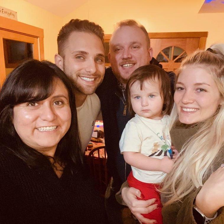 Cliff, Lynda and sweet baby Abigail