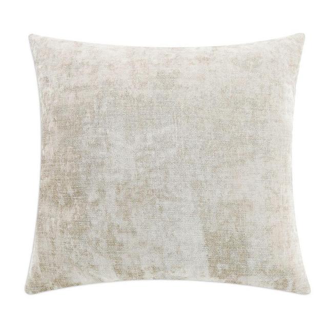 Lemieux Et Cie Velvet Linen Square Decorative Pillow, 18" x 18"