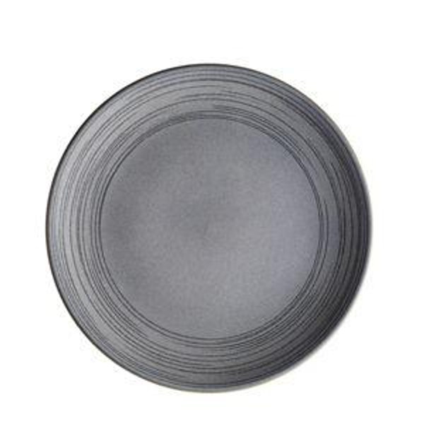 Echo Etched Dinner Plate in Indigo