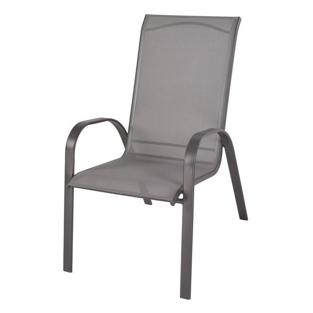 Sling Stacking Patio Chair - Gray - Room Essentials™