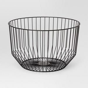 Round Wire Basket Large - Black - Project 62™