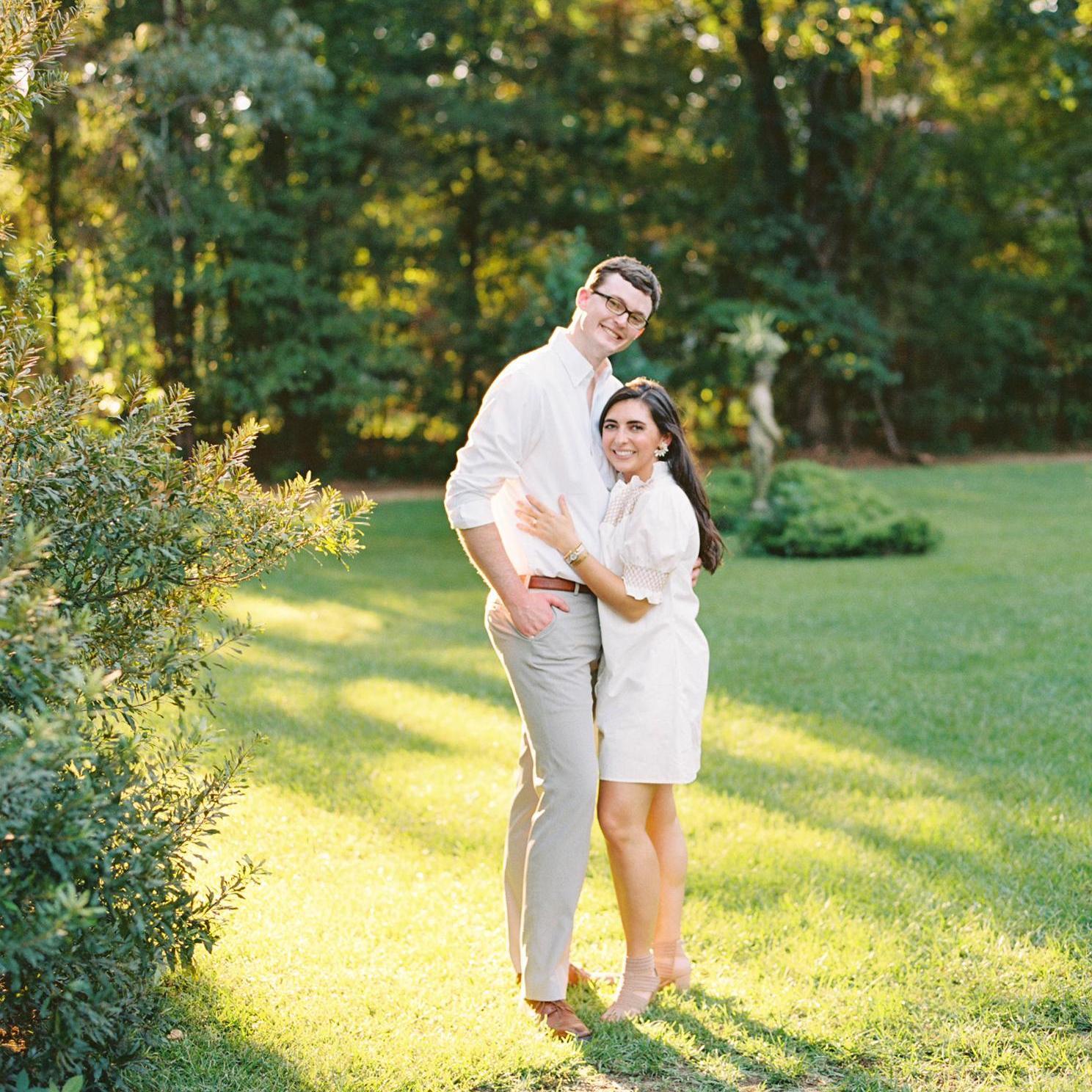 Captured at Savannah parents' home where the wedding reception will be on March 4th, 2023! Photo by Kati Mallory