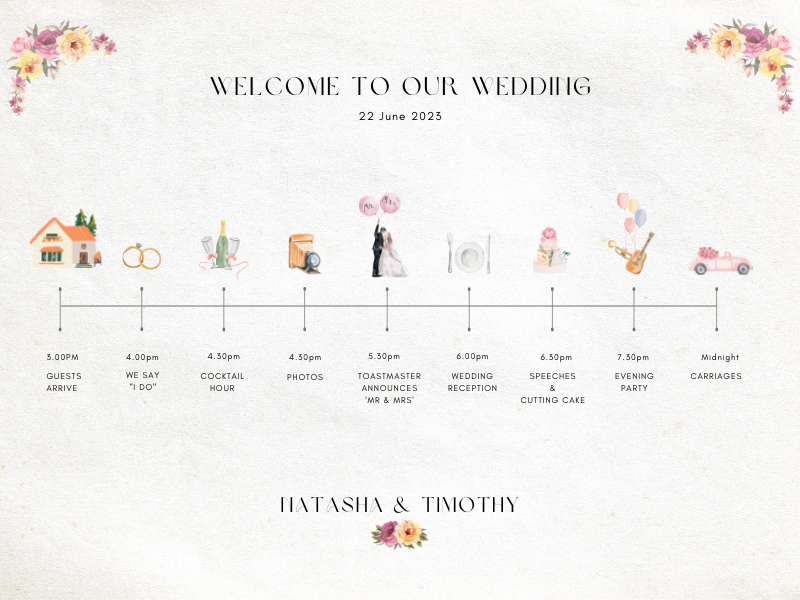 The Wedding Website of Natasha Murareanu and Timothy Watson