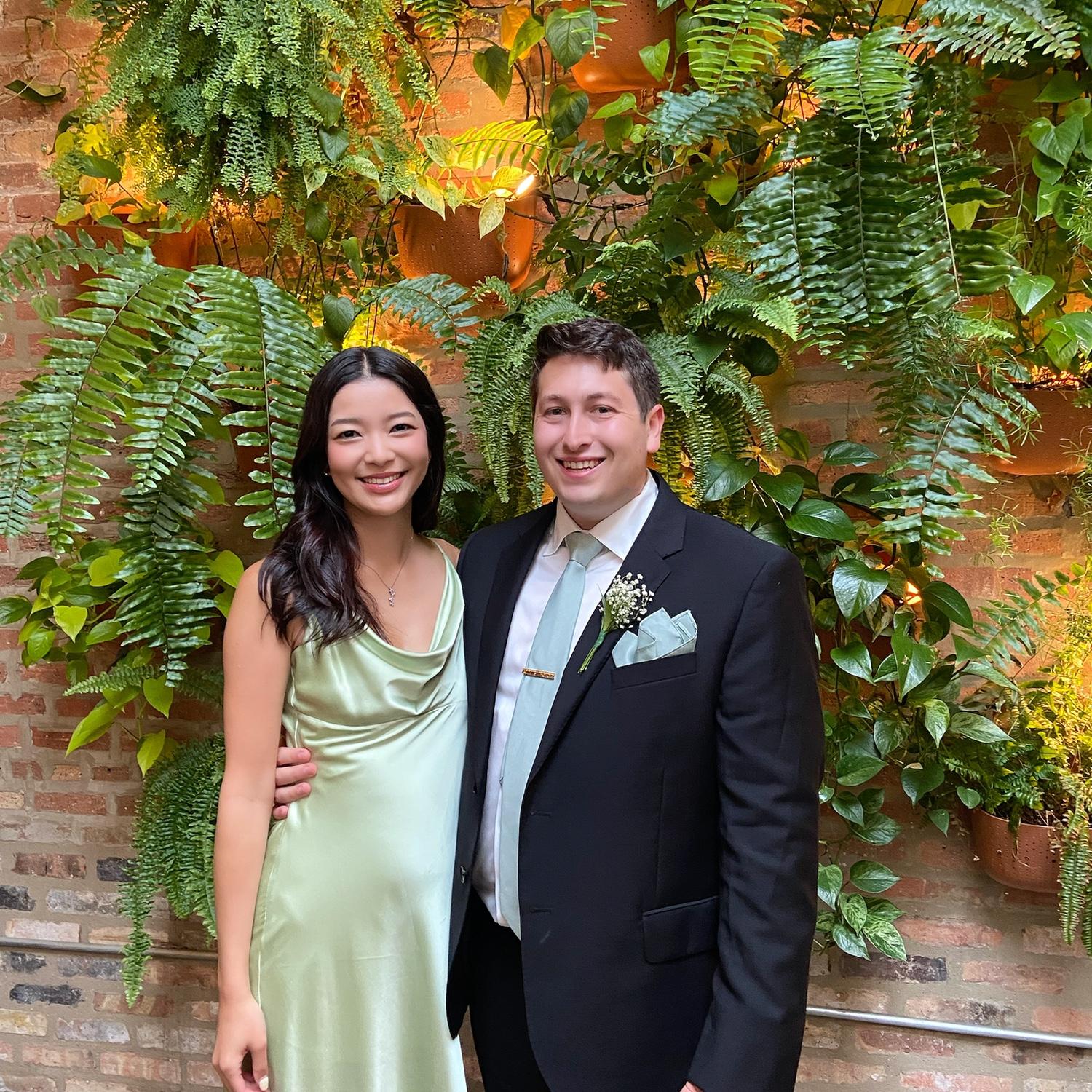 Second wedding together in Chicago!
