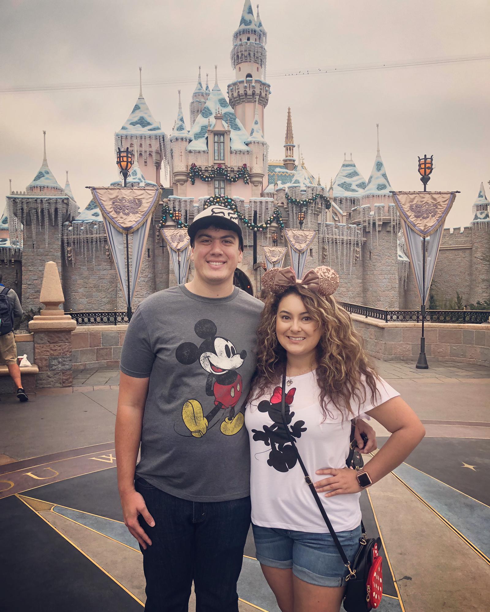 Our first trip to Disneyland💓