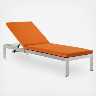 Shore Outdoor Patio Aluminum Chaise