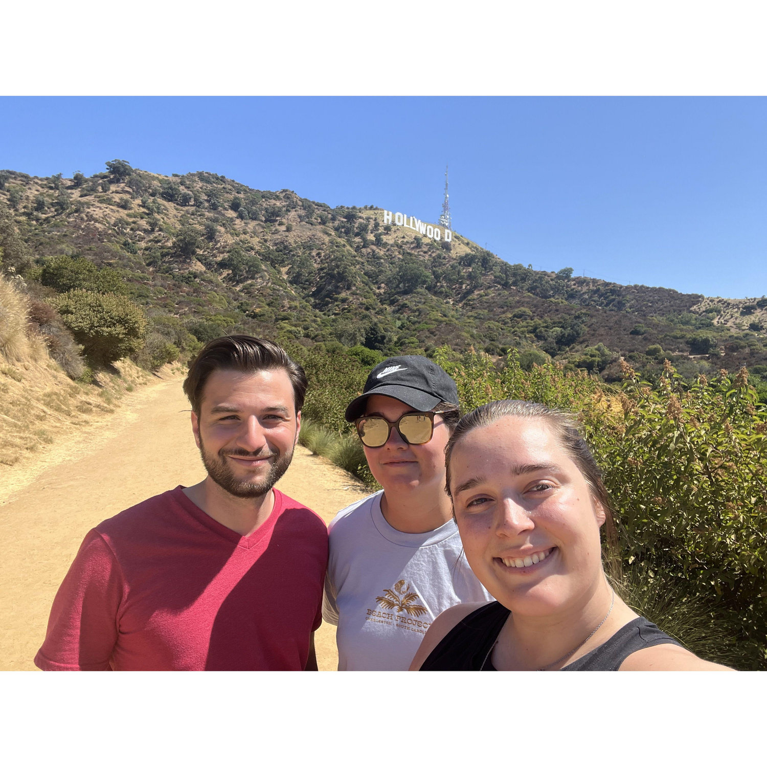 Post engagement hike with the besties <3
