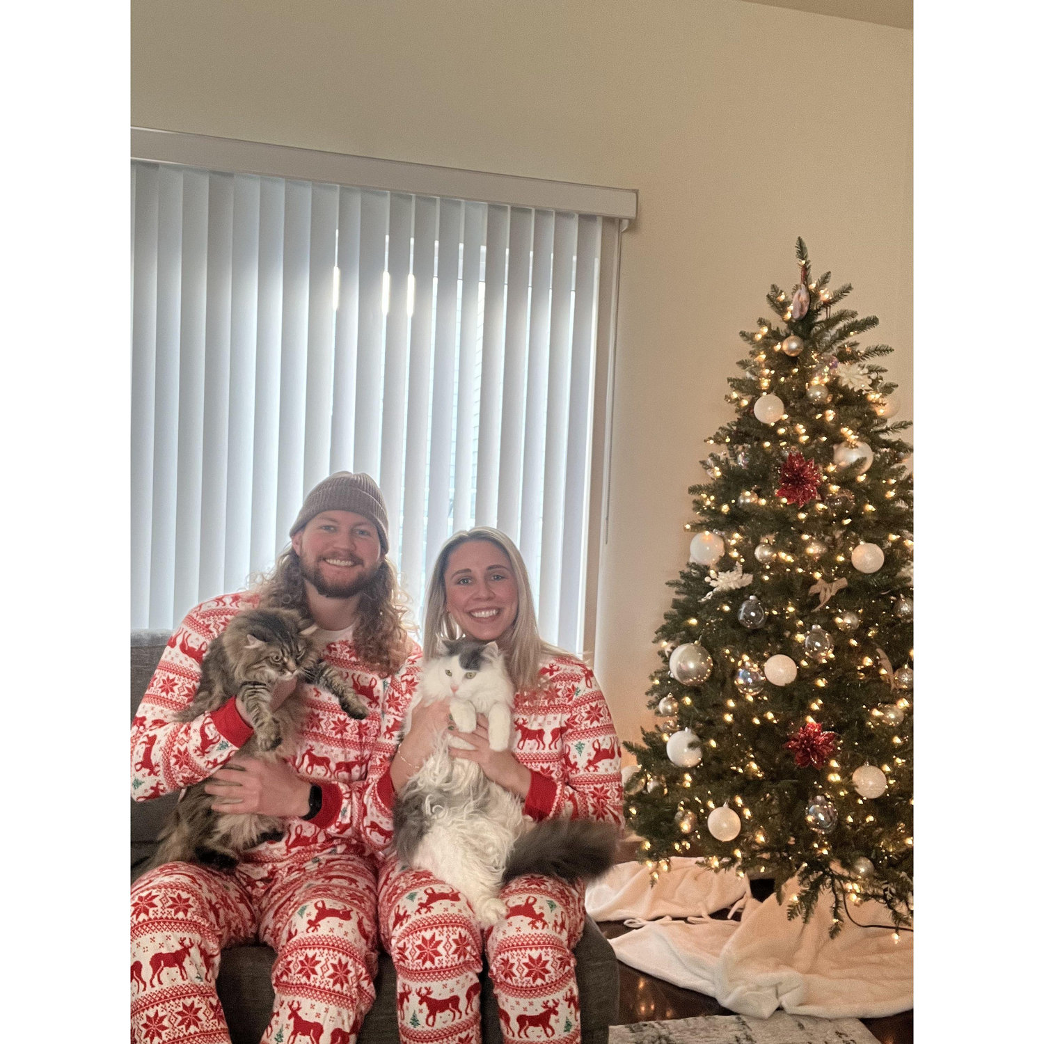 Our first 'family' Christmas living together