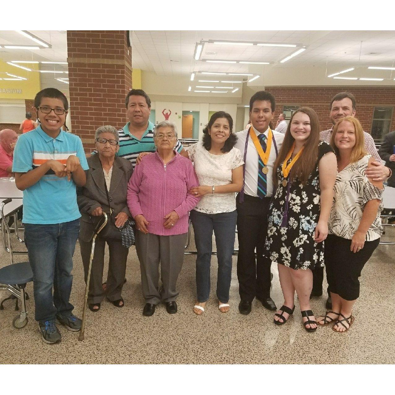Our IB cording ceremony!