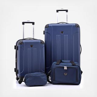 Chicago 4-Piece Hardside Rolling Luggage Collection