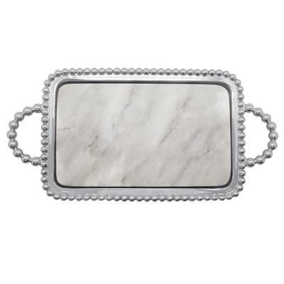 Mariposa Pearled Marble Charcuterie