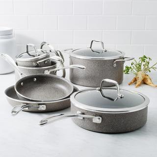 Capri Granitium 10-Piece Aluminum Nonstick Cookware Set