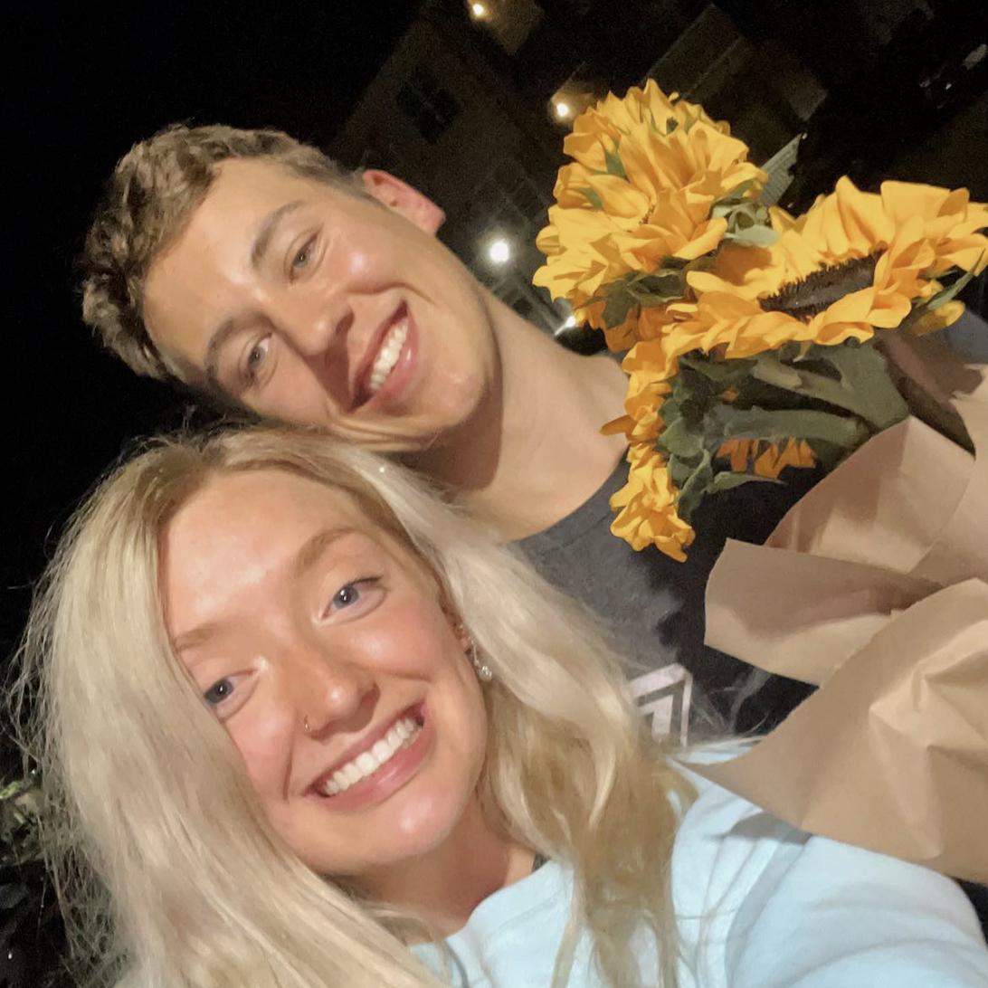 One of our first dates !