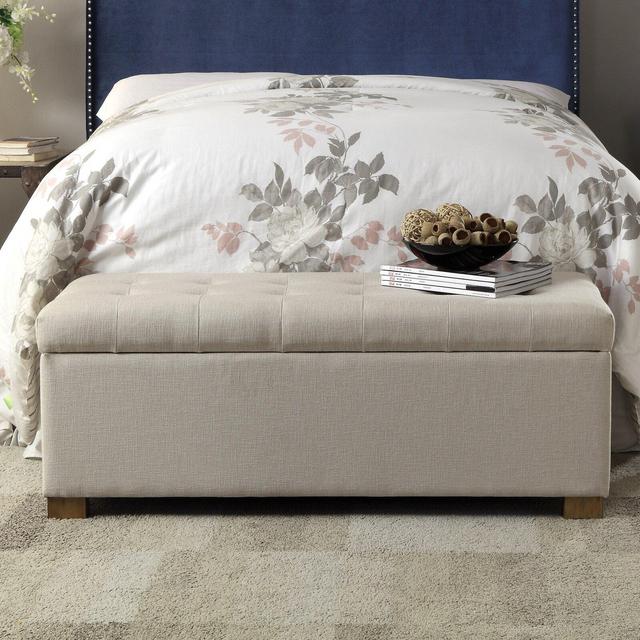 Ravenwood Upholstered Flip Top Storage Bench