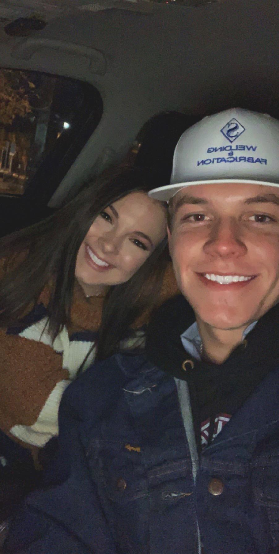 Our first date & first picture together