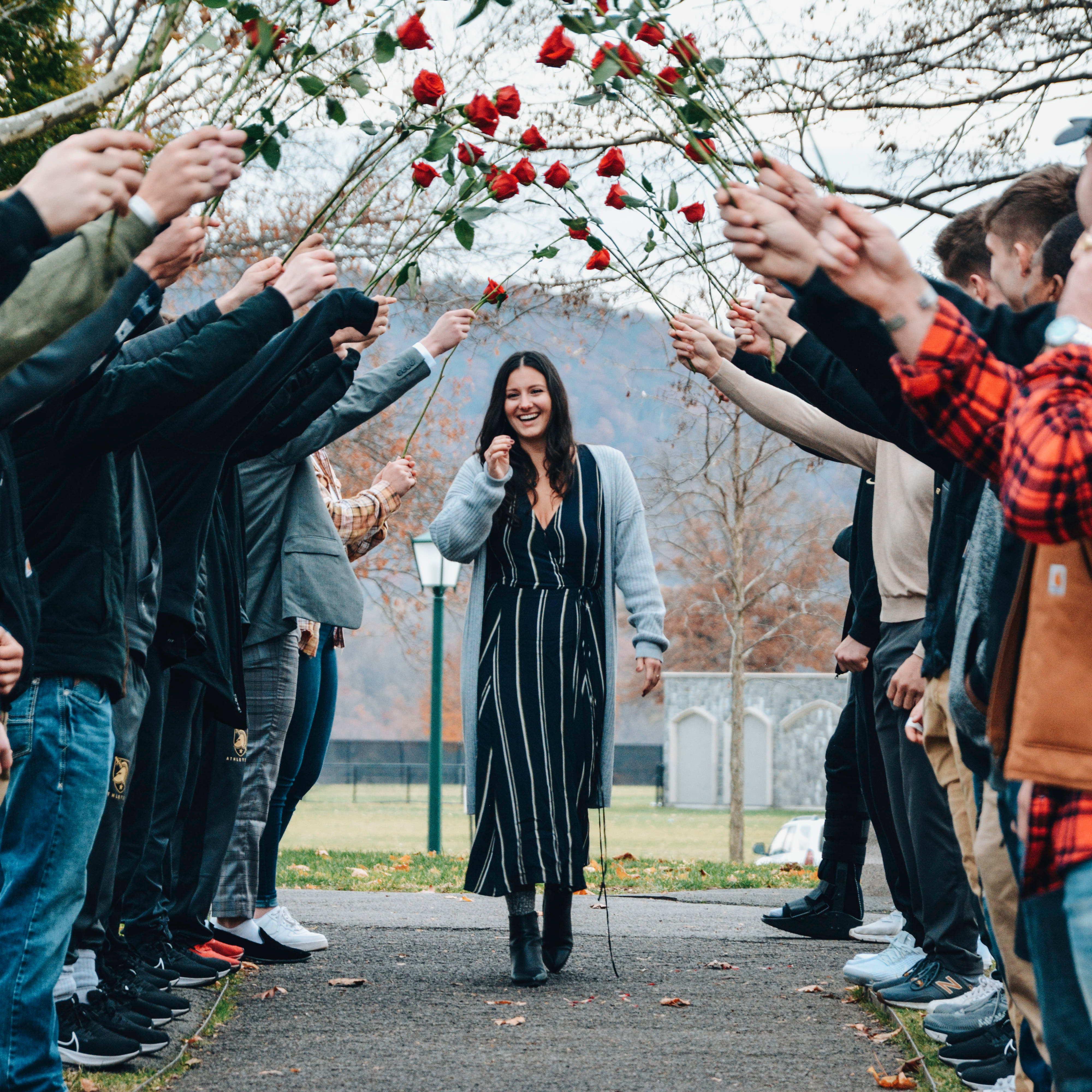Kat was in total shock when she realized that she was walking into the greatest moment of her life.