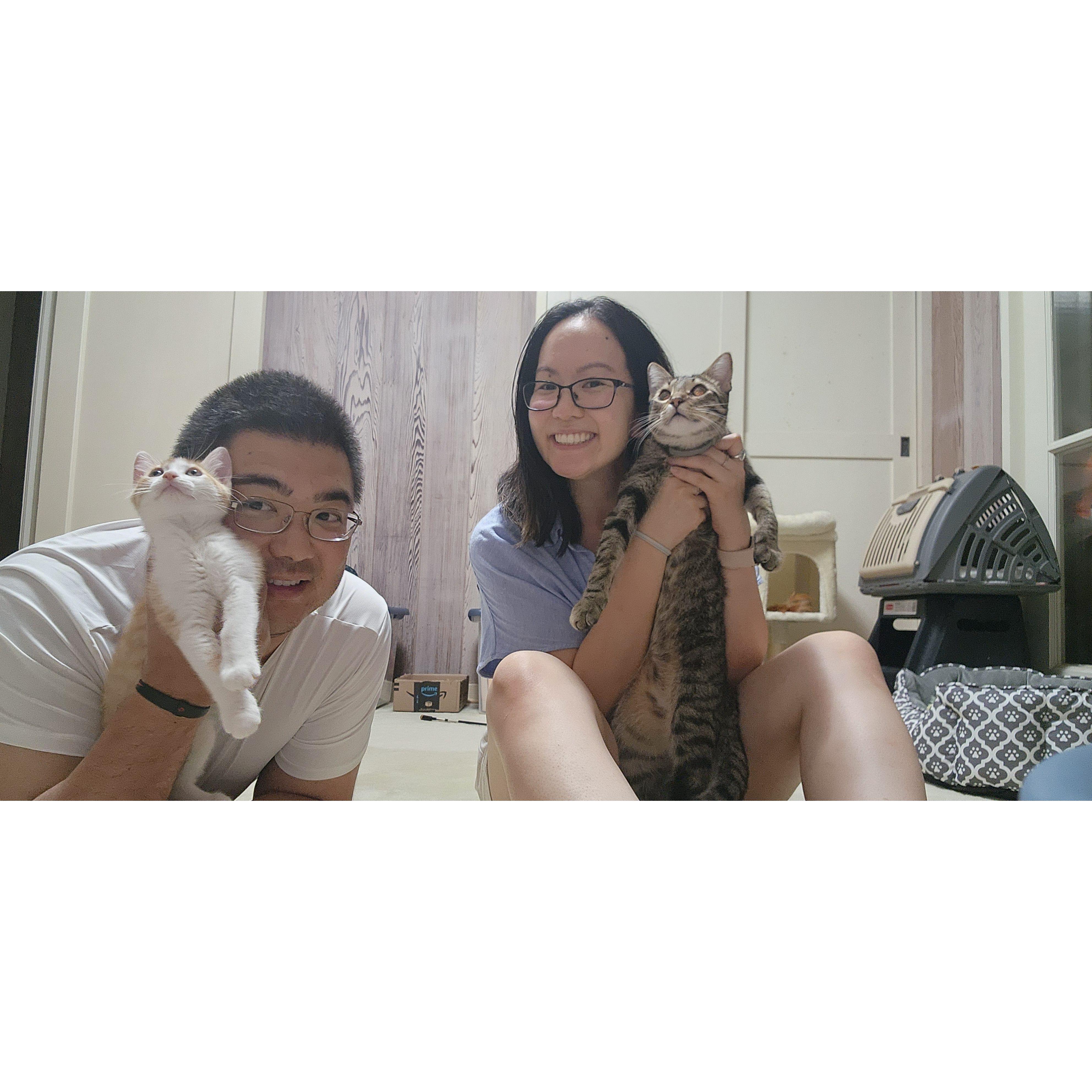 When we became a family of four in June 2024.