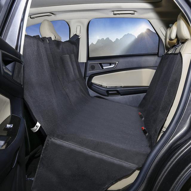Dog Car Seat Cover - Hammock Style - Protects From Pet Fur, Dirt and Scratches - Fits Most Vehicles Including Cars, Vans, Trucks & SUVs - By JabsPaws