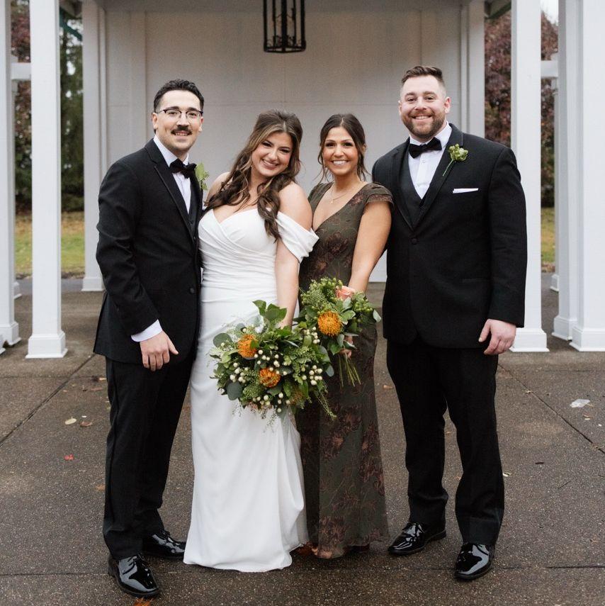 Our besties (aka Best Man & Matron of Honor) wedding!