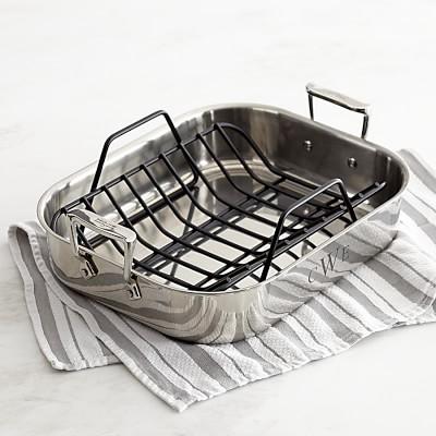 All-Clad Stainless-Steel Roasting Pans with Rack