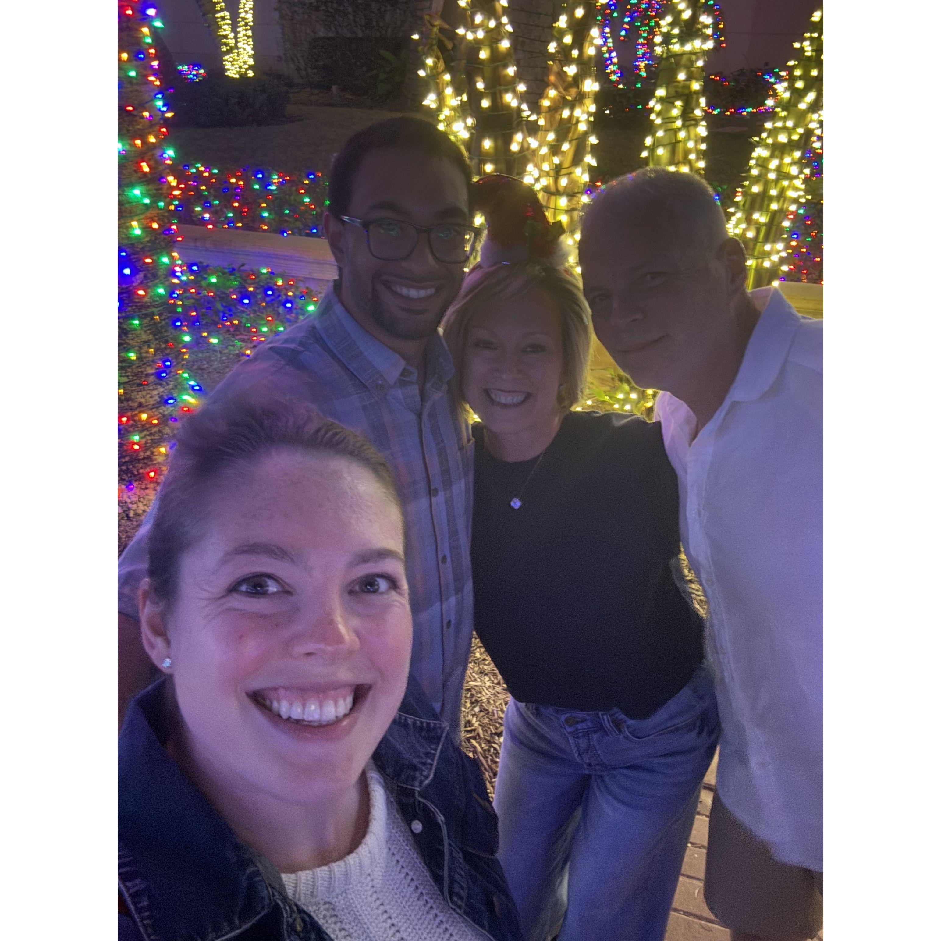 December 15, 2024: Took a trip to go see the famous Christmas lights at the mansion on Hutchinson Island