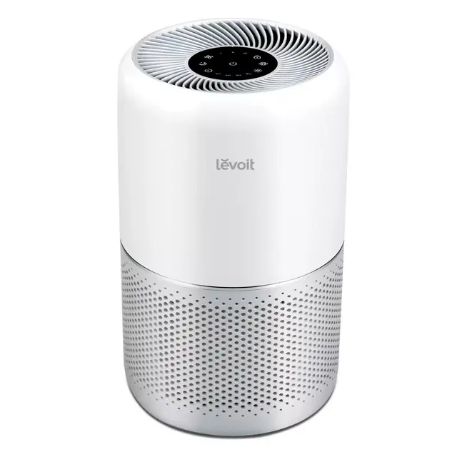 Levoit True HEPA  Air Purifier in White/Silver