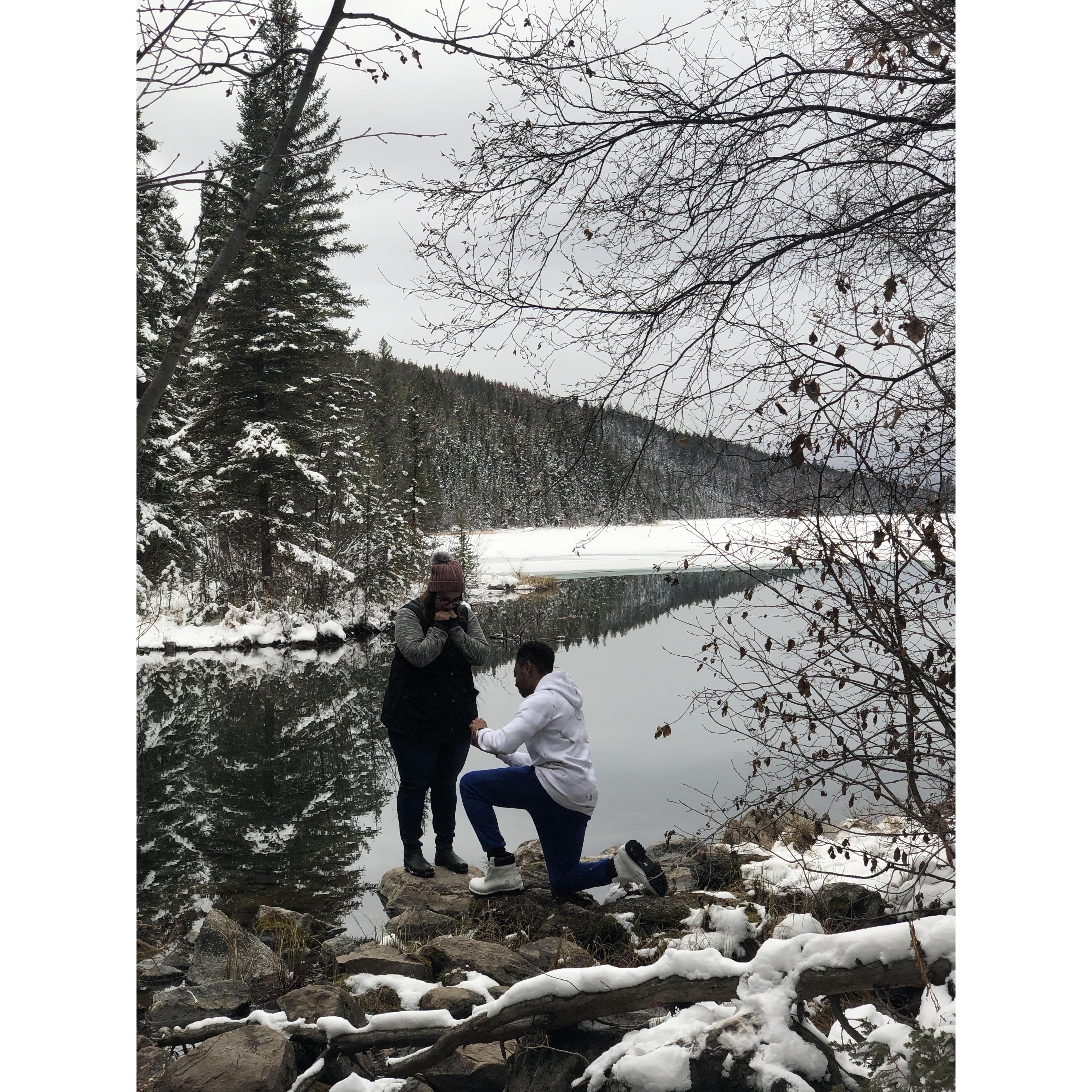 She Said Yes!!