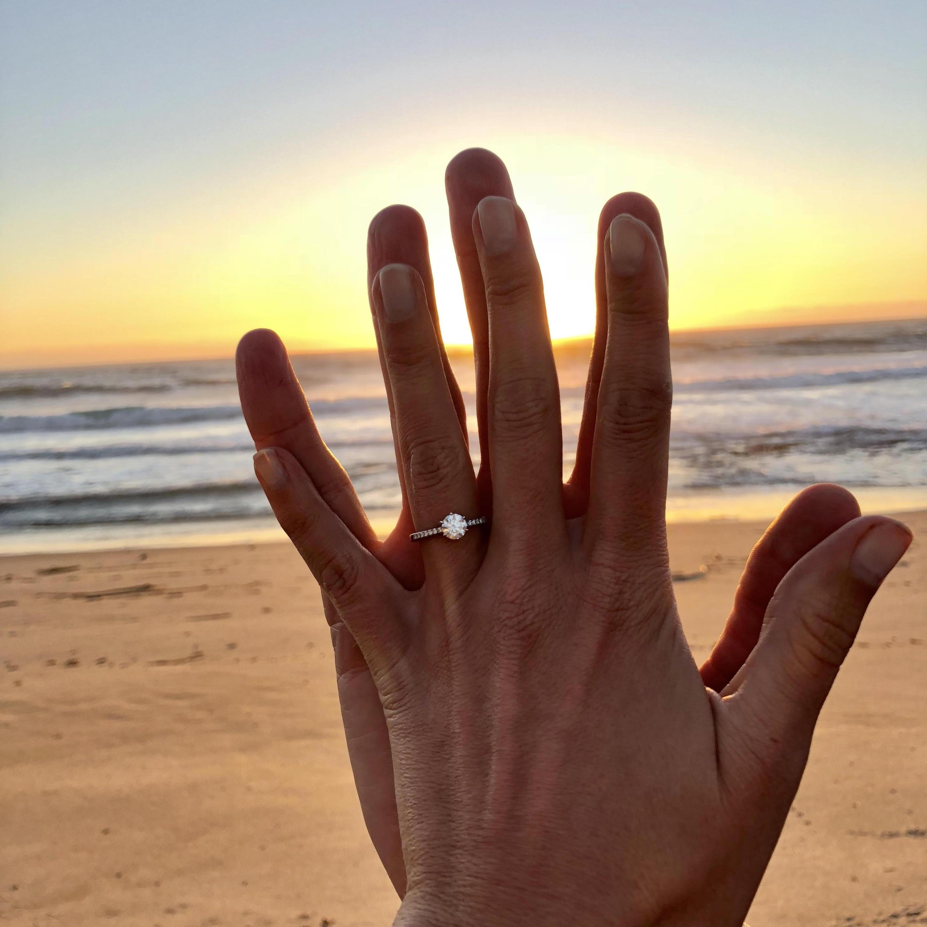 She said YES...