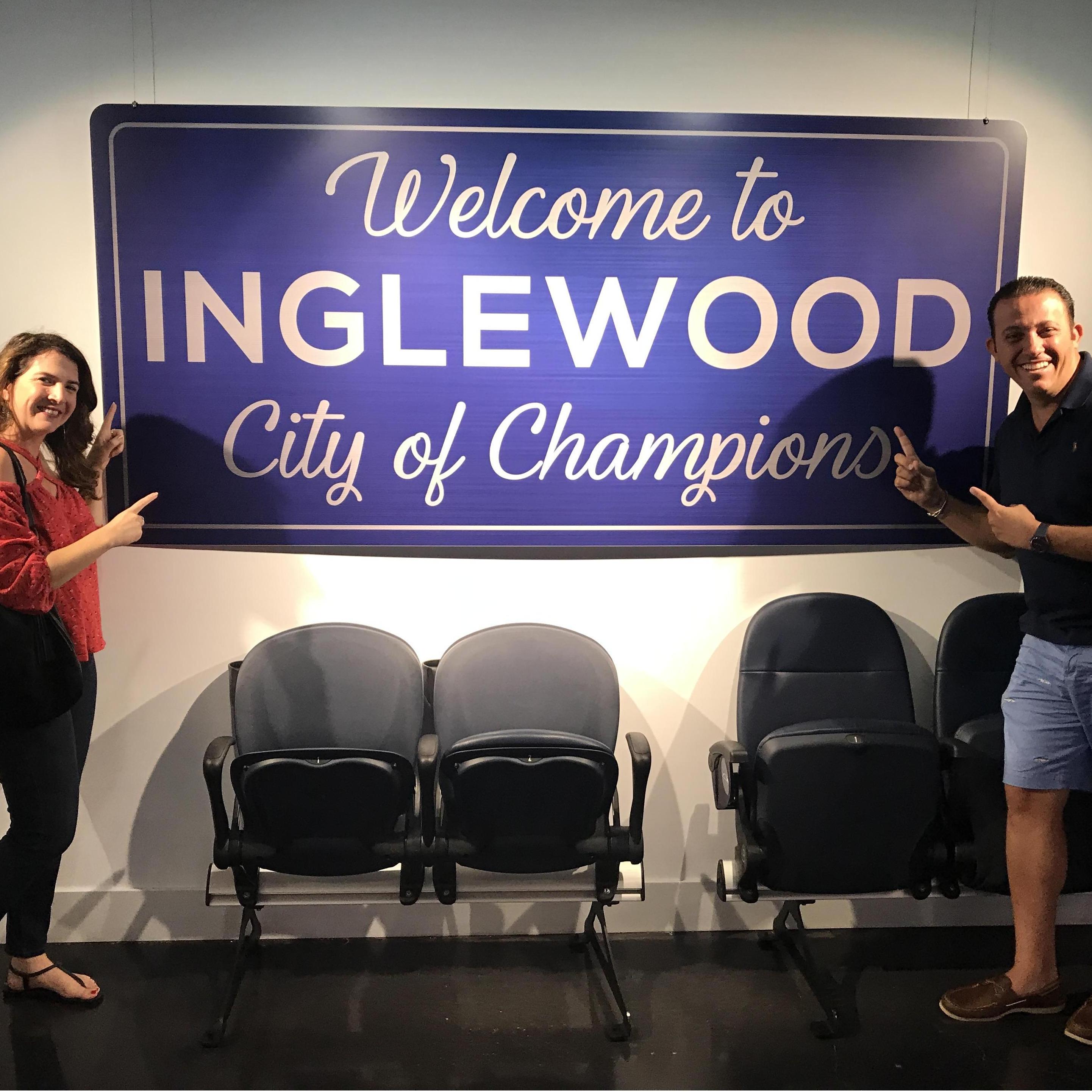 We are excited to get our LA Rams stadium seats and looking forward to their first game with brand-new stadium in 2020!!!