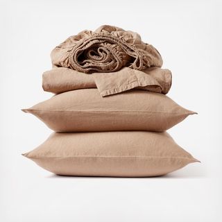 Organic Relaxed Linen 4-Piece Sheet Set