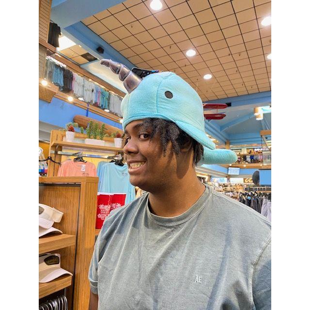 Brandon and his crazy hats!