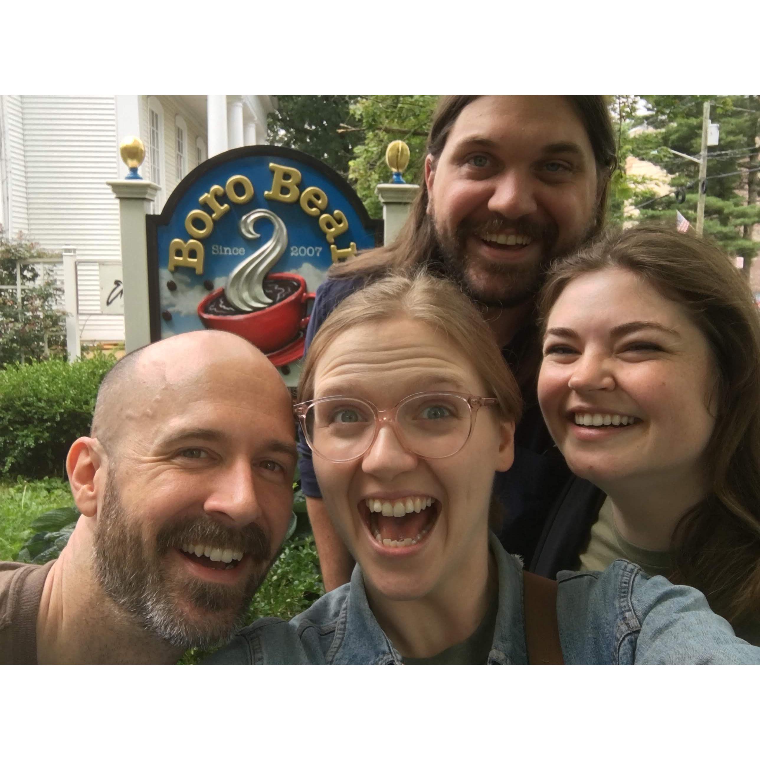 Visiting our friends on a road trip to New Jersey. June 2019