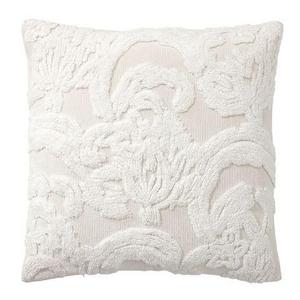 Natalia Silk Jacquard Pillow Cover - IVORY - 22x22