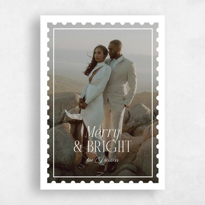 Multi-Colored Holiday Card - Brynwood Portrait