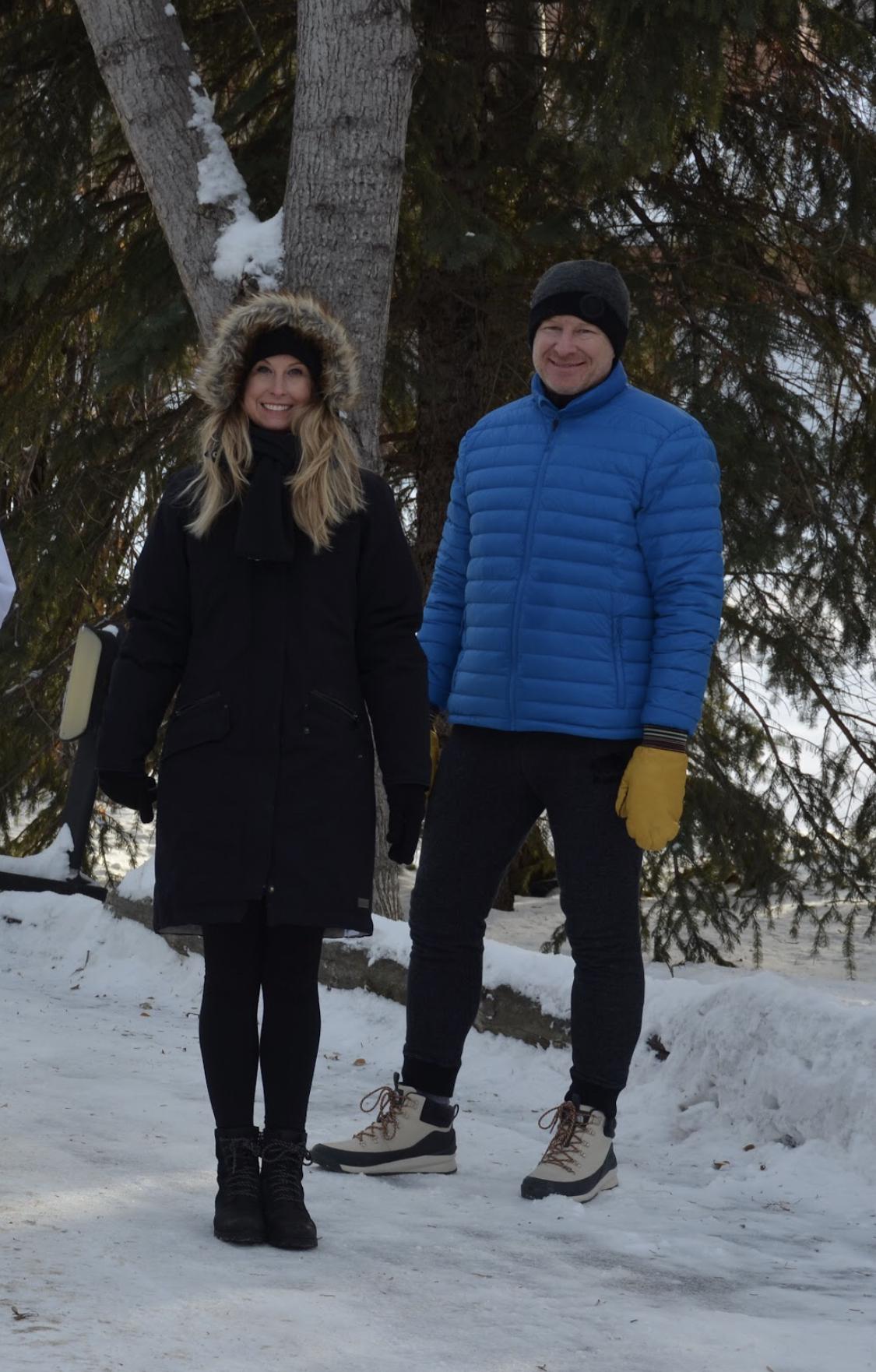 A walk in frigid Winnipeg!