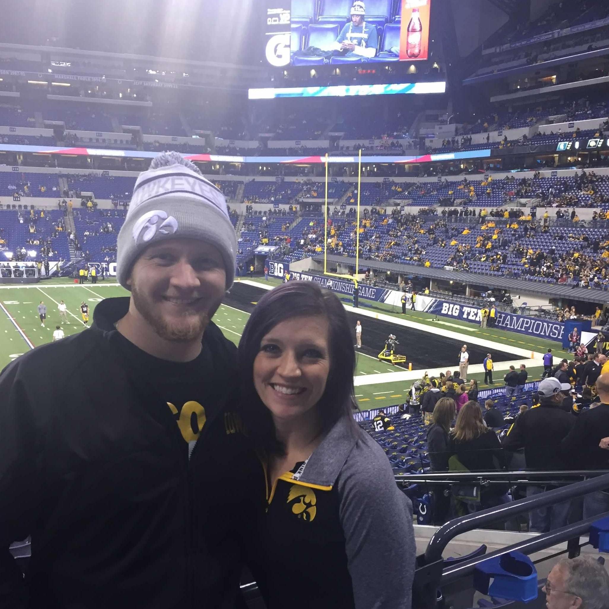 That year we went to ALL the Iowa football games. (2015)