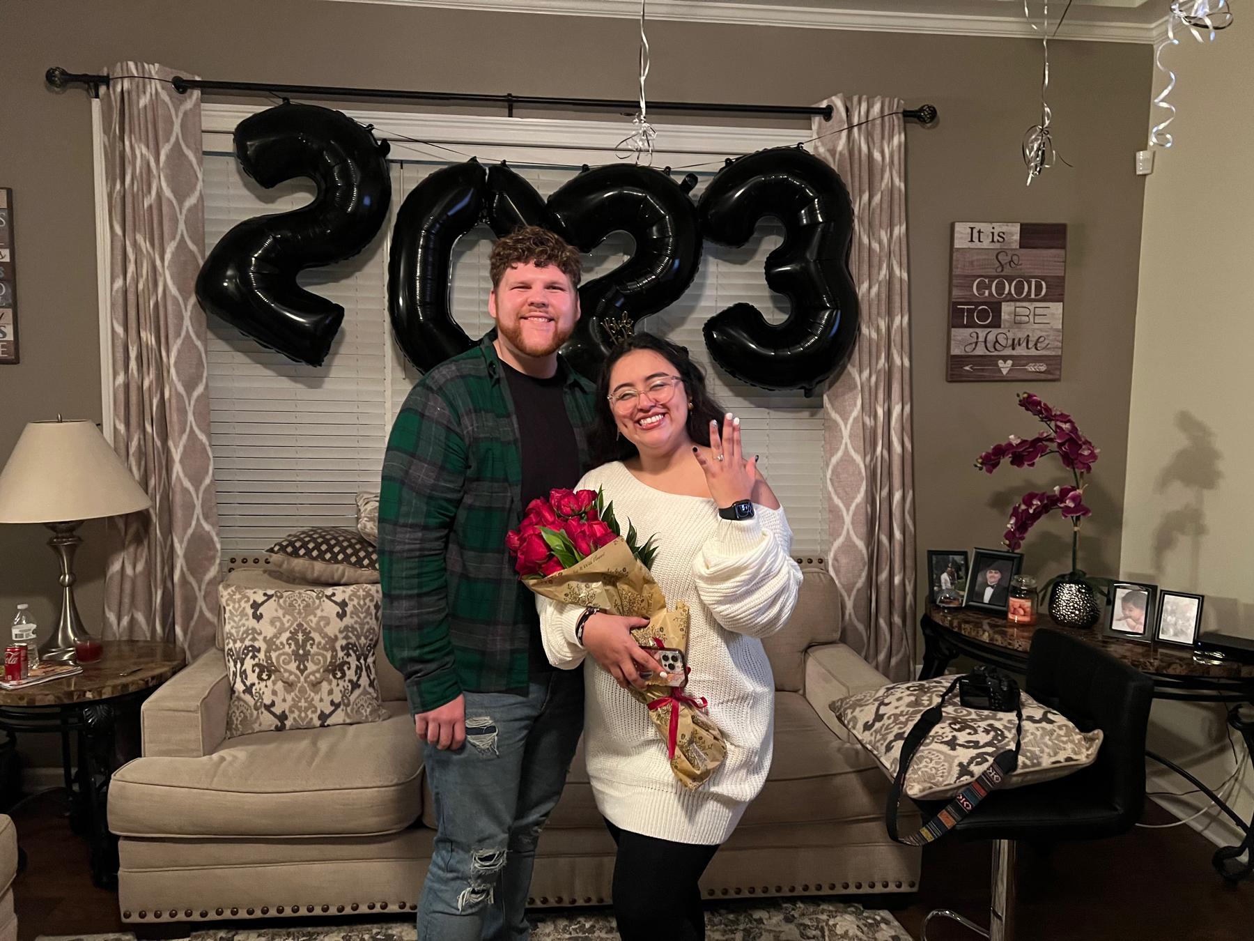 Engagement on New Years Eve!! ✨