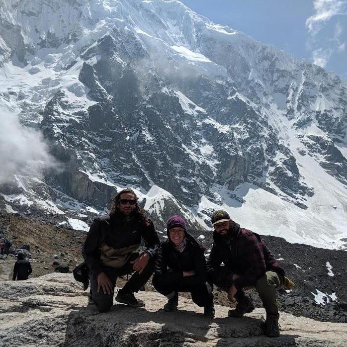 2018 Salkantay trek, Peru with Chris's brother John