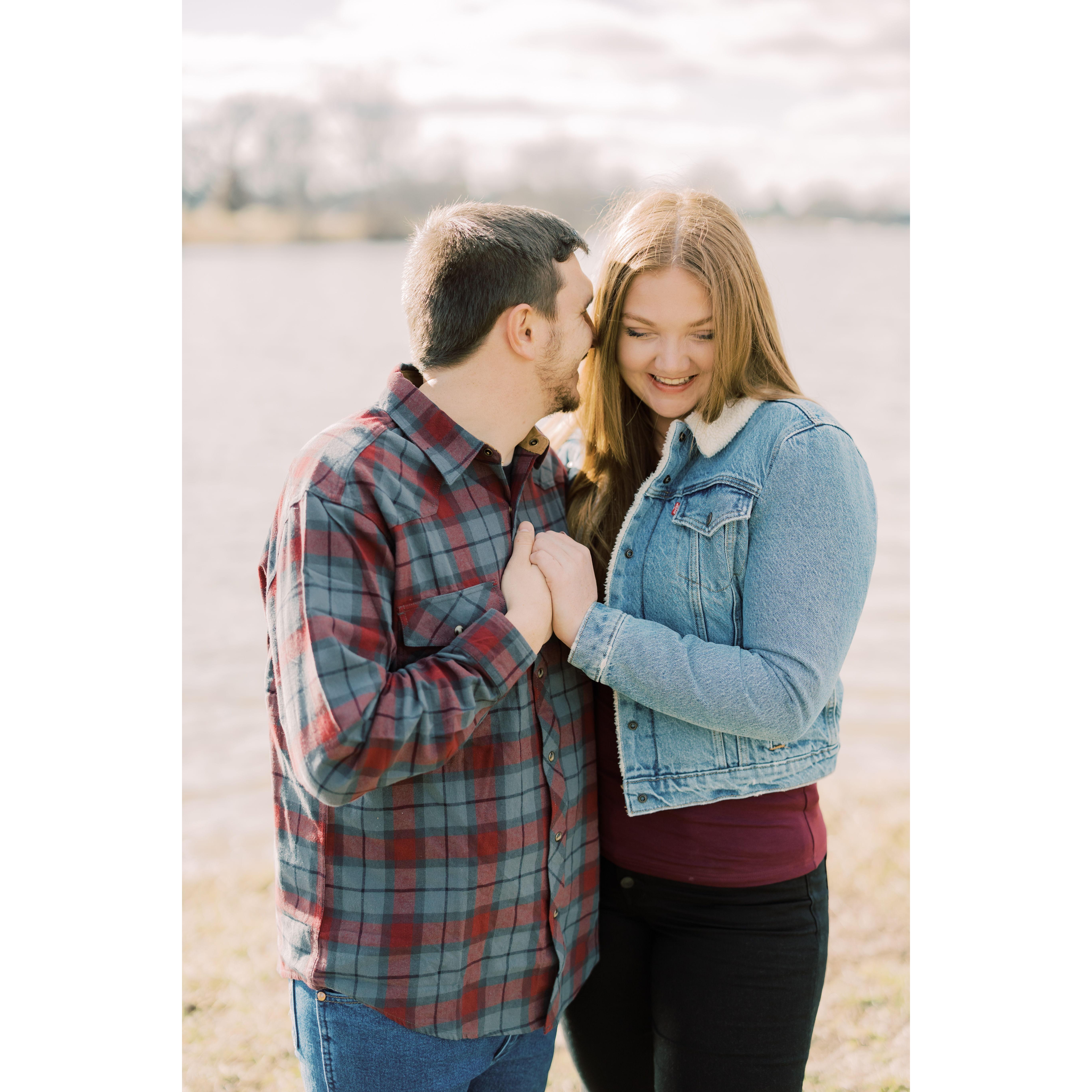 Our first professional photoshoot together, marking our 1 year anniversary.