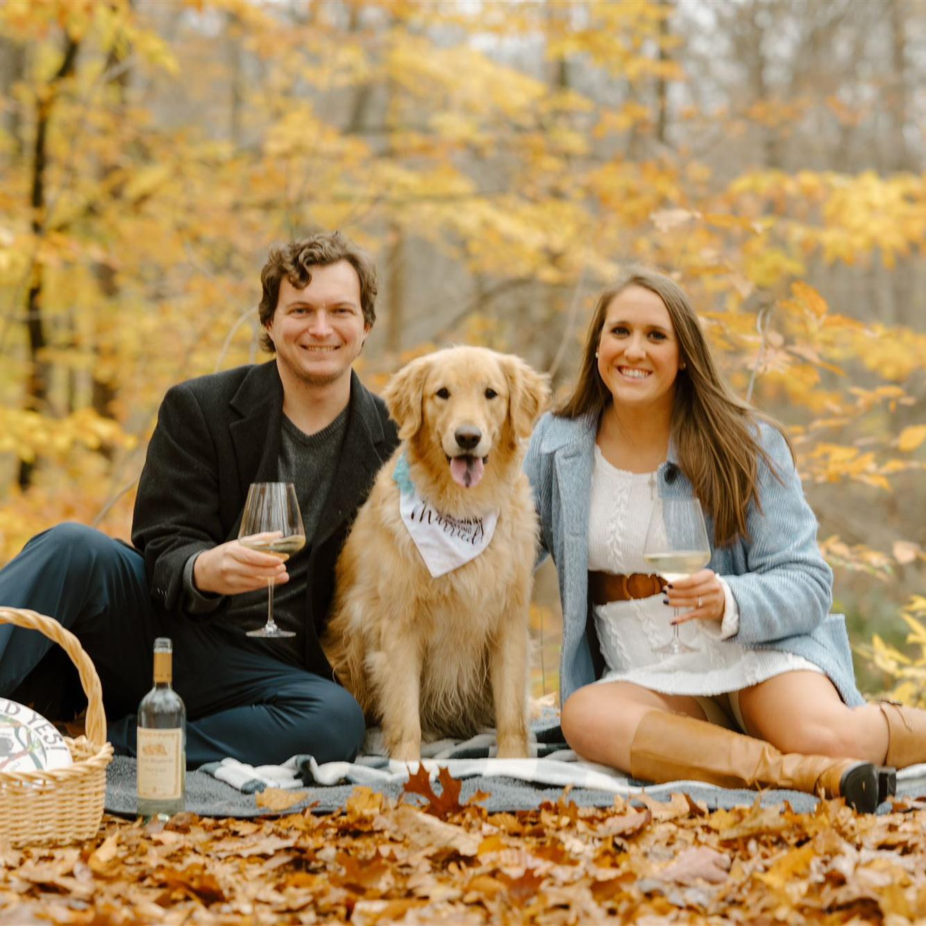 Engagement Photos at the place we had our first date, Rotary Park in Livonia, MI