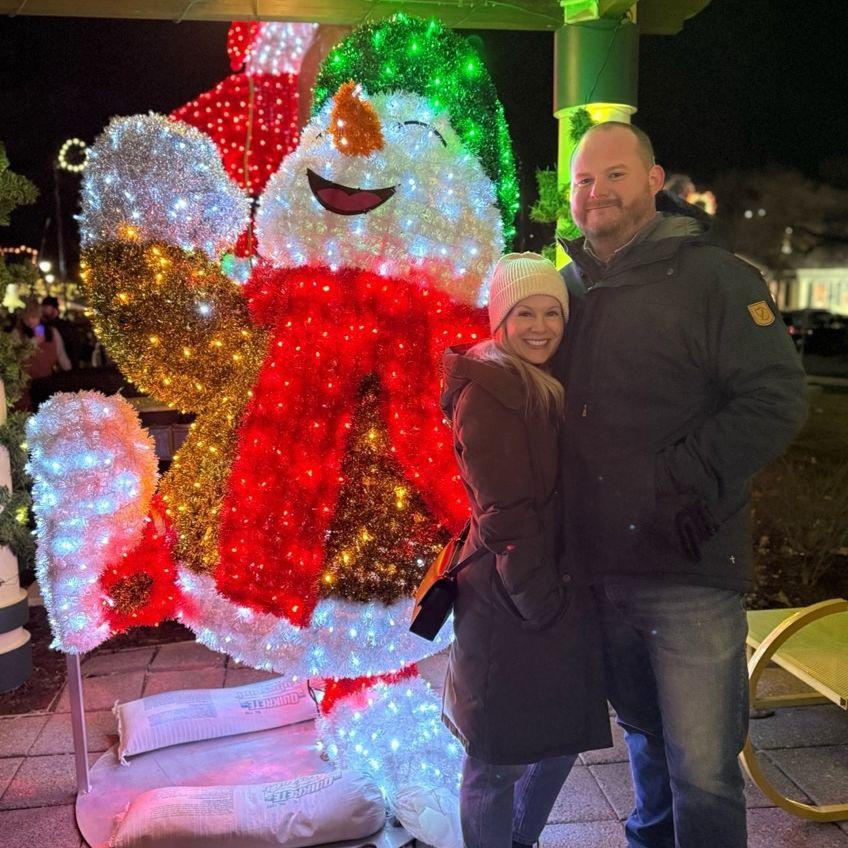 Holiday magic in our hometown of Bloomingdale!