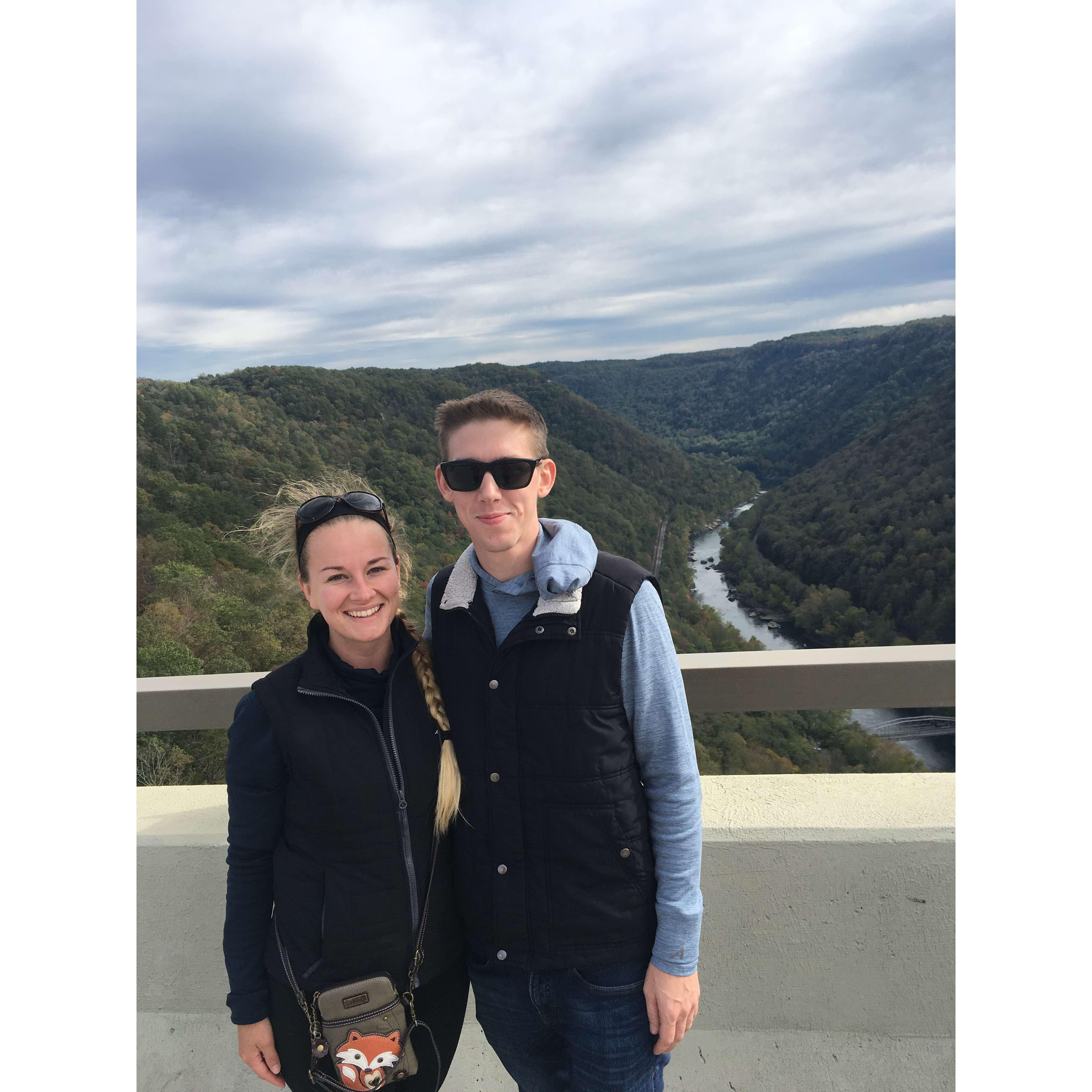 Our SECOND time accidentally attending Bridge Day at the New River Gorge Bridge.