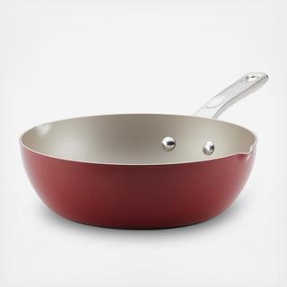 Porcelain Enamel Chef Pan