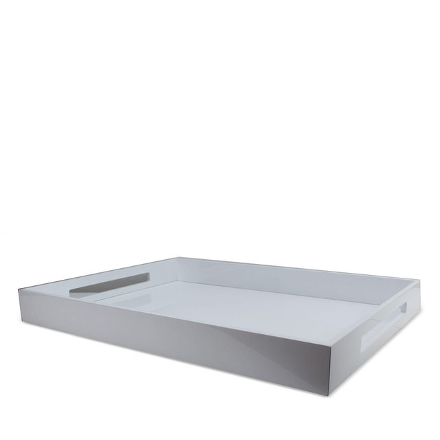 Addison Ross 22" x 16" Carbon Lacquer Tray