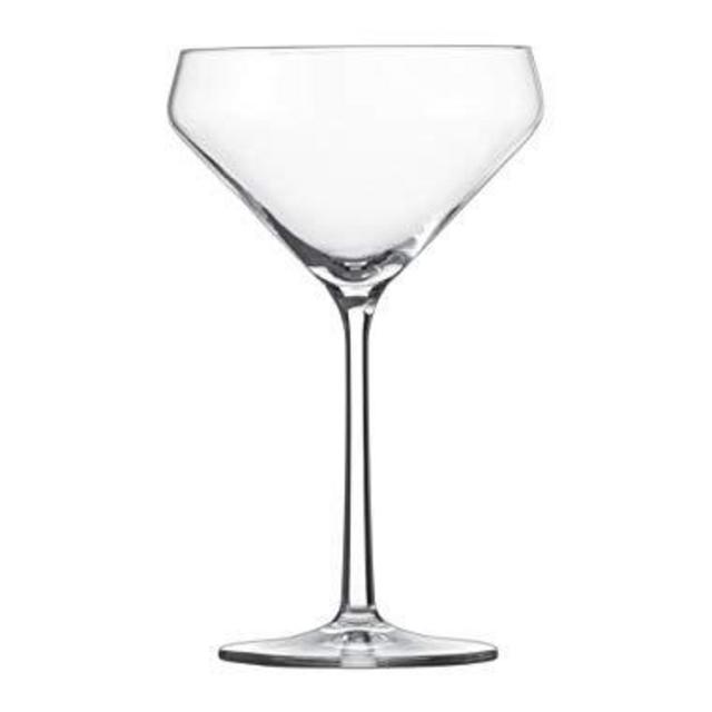 Schott Zwiesel Tritan Crystal Glass Pure Stemware Collection Martini Cocktail Glass, 11.6-Ounce, Set of 6
