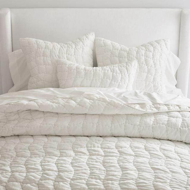Cozy Cloud Quilt, Full/Queen, Ivory