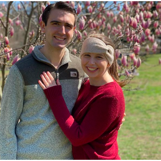 Engaged in Central Park!