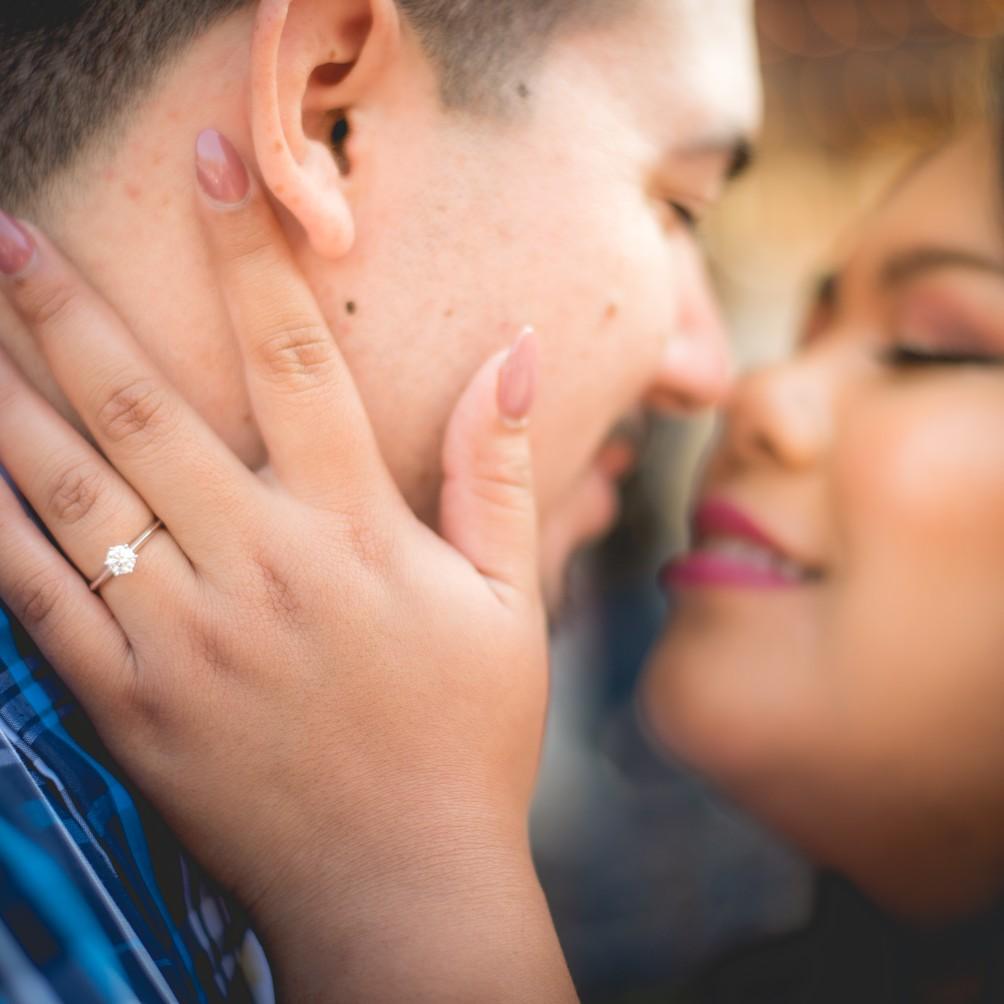 Engagement photo.