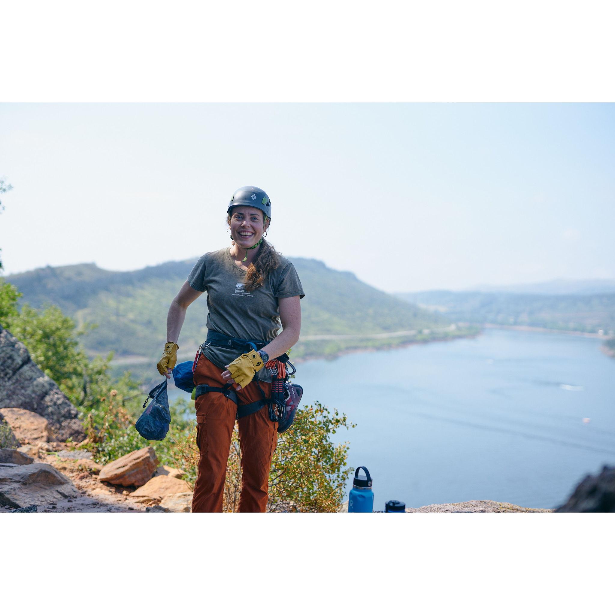 Aug 10: Climbing at Horsetooth Reservoir